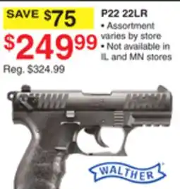Dunham's Sports WALTHER P22 22LR offer