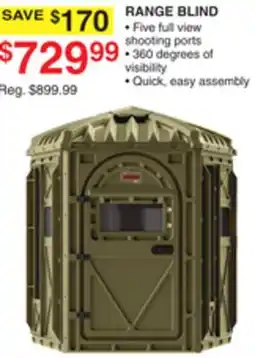 Dunham's Sports WFS RANGE BLIND offer
