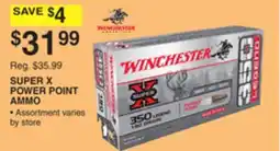 Dunham's Sports WINCHESTER SUPER X POWER POINT AMMO offer