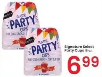 Albertsons Signature Select Party Cups offer