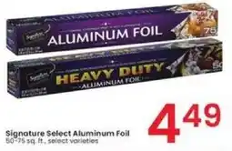 Albertsons Signature Select Aluminum Foil offer