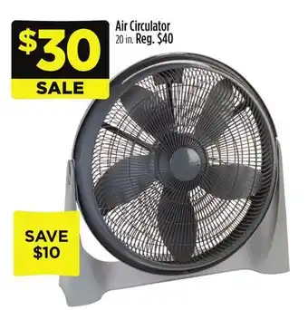 Dollar General Air Circulator offer