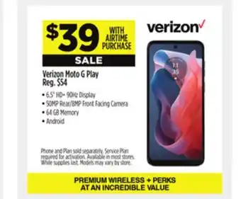 Dollar General Verizon Moto G Play offer