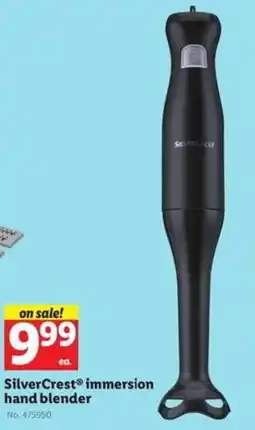 Lidl SilverCrest immersion hand blender offer