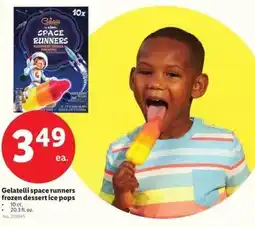 Lidl Gelatelli space runners frozen dessert ice pops offer