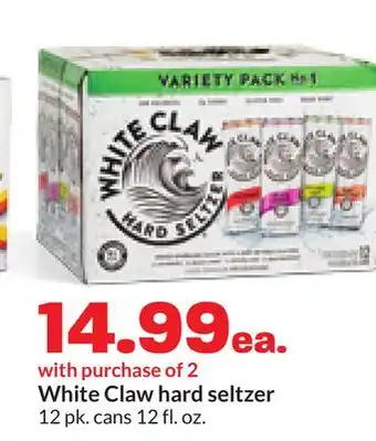 Hy-Vee White Claw hard seltzer offer