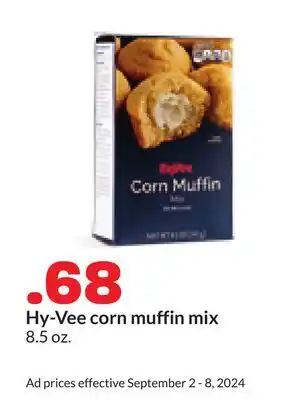 Hy-Vee Hy-Vee corn muffin mix offer