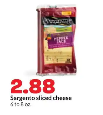 Hy-Vee Sargento sliced cheese offer