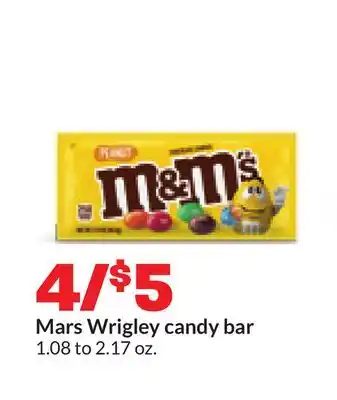 Hy-Vee Mars Wrigley candy bar offer