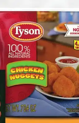 Hy-Vee Family Size Tyson chicken offer