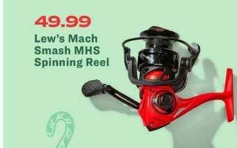 Academy Lew's Mach Smash Mhs Spinning Reel offer