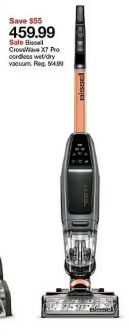 Target Bissell Croswave X7 Pro Cordless Wet-dry Vacuum offer