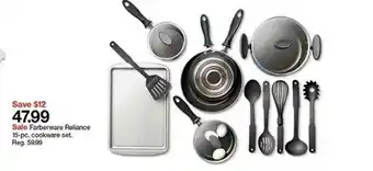 Target Farberware Rellance Cookware Set offer