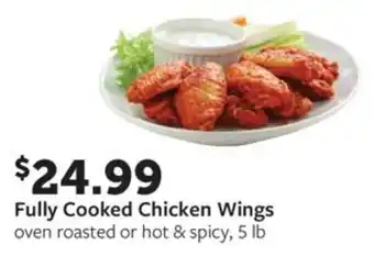 Fareway Fully Cooked Chicken Wings offer