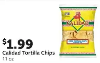 Fareway Calidad Tortilla Chips offer