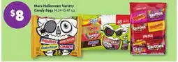 Family Dollar Mars Halloween Variety Candy Bags offer