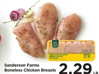 Food 4 Less Sanderson Farms Boneless Chicken Breasts offer