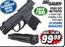 Big 5 Sig Sauer P365 CO2 BB Air Pistol offer