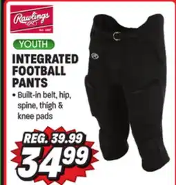 Big 5 Rawlings Integrated Youth Football Pants offer