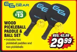 Big 5 Go Time Gear Wood Pickleball Paddle and Ball Set offer