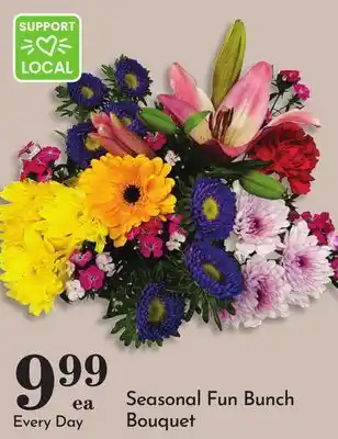 Pavilions Seasonal Fun Bunch Bouquet offer