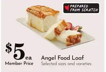 Pavilions Angel Food Loaf offer