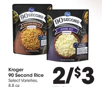 Ralphs Kroger 90 Second Rice offer