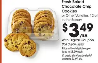 Ralphs Fresh Baked Chocolate Chip Cookies offer
