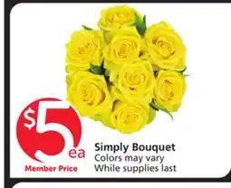 Vons Simply Bouquet offer
