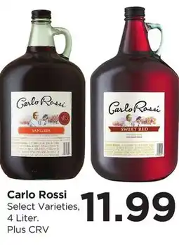 Food 4 Less Carlo Rossi offer