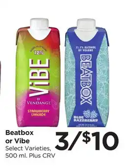 Food 4 Less Beatbox or Vibe offer