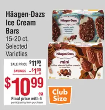 Smart & Final Häagen-Dazs Ice Cream Bars offer