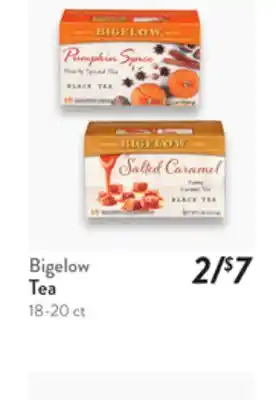 Fresh Thyme Bigelow Tea offer