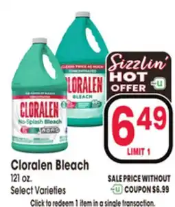 Jewel-Osco Cloralen Bleach offer