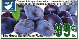 Jewel-Osco Blue Goose Italian Prune Plums offer