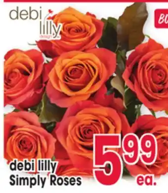 Jewel-Osco debi lilly Simply Roses offer