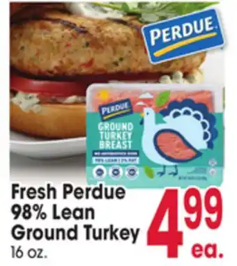 Jewel-Osco Fresh Perdue 98% Lean Ground Turkey offer