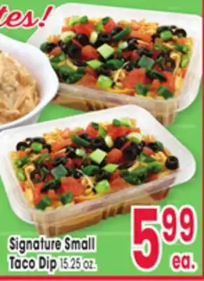 Jewel-Osco Signature Small Taco Dip offer