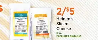 Heinen's Heinen's Sliced Cheese offer