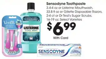 Kroger Sensodyne Toothpaste offer