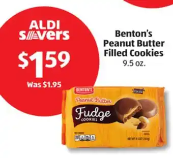 Aldi Benton's Peanut Butter Filled Cookies offer