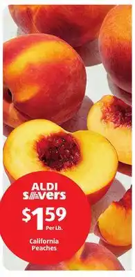 Aldi California Peaches offer