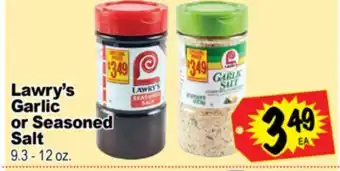 Superior Grocers Lawry's Garlic or Seasoned Salt offer