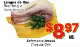 El Super Fresh Beef Tongue offer