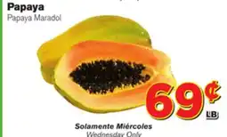 El Super Fresh Papaya offer