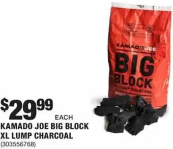 The Home Depot Kamado Joe Big Block XL Lump Charcoal offer