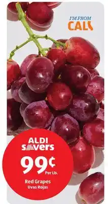 Aldi Red Grapes offer