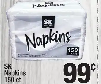 Super King Markets SK Napkins offer