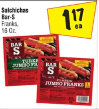 El Super Bar-S Franks offer