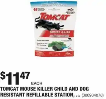 The Home Depot Tomcat Mouse Killer Child And Dog Resistant Refillable Station offer